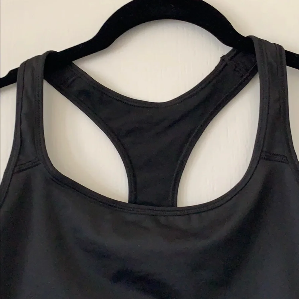 NWT VICTORIA’S SECRET VSX Black Racerback Body-Wick Sports Bra - Picture 2 of 13
